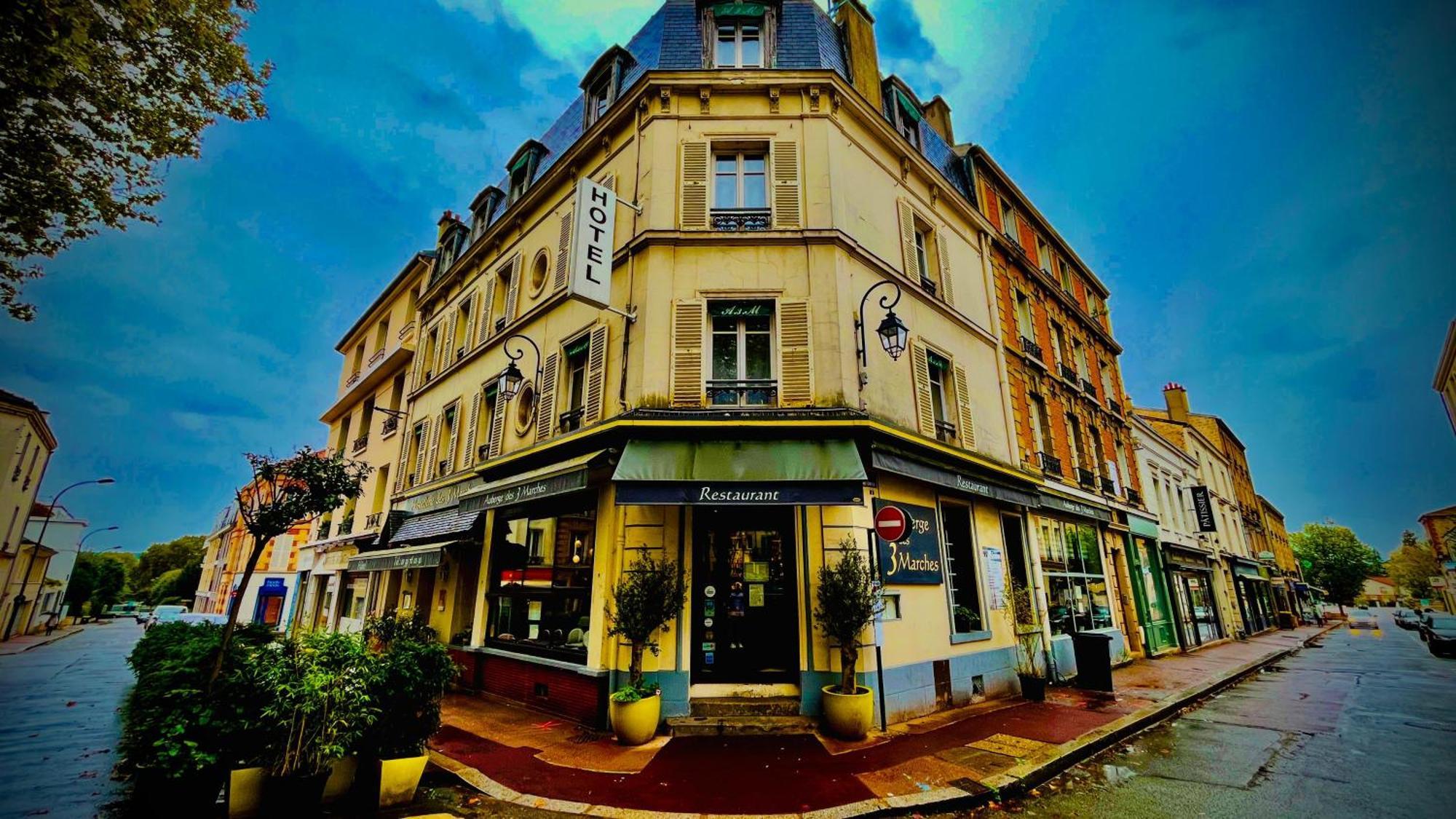 Hotel Paris Vesinet- Logis Hotel Restaurant Le Vésinet Exteriör bild